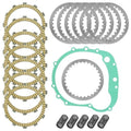 Clutch Friction w/ Steel Plates Kit for Kawasaki Ninja 600R ZX600-C 1988-1997