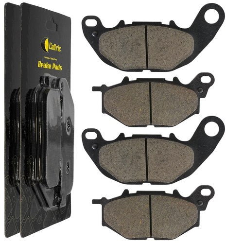 Caltric Front and Rear Brake Pad For Yamaha 1WD-25806-00-00 1WD-25805-00-00