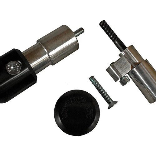 Kawasaki 2009-2011 Ninja 650R Woodcraft Racing Frame Slider Kit With Pucks