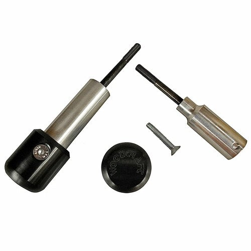Triumph 2006-2012 Daytona 675 Woodcraft Racing Frame Sliders With Black Pucks