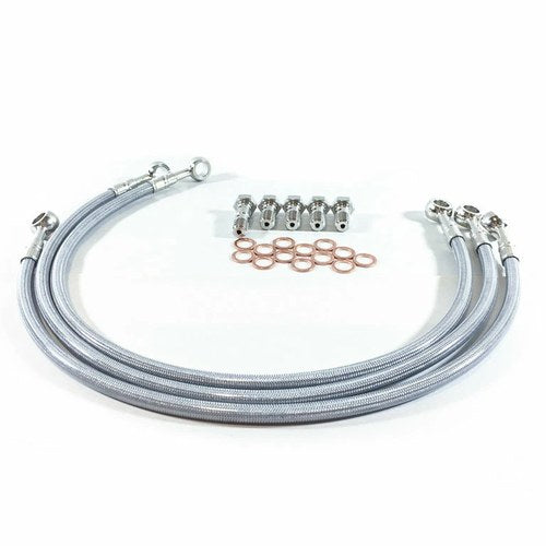 Yamaha 2004-2006 XV 1700 Road Star / Midnight Gbrakes SS Front Brake Line Kit