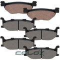 Front Rear Brake Pads for Yamaha XVS1300C Stryker 1300 2011 2012 2013 2014-2017