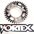 Honda 1997-2003 XR70 Vortex CAT5 Aluminum 420 Rear Sprocket 34-57 Tooth Count