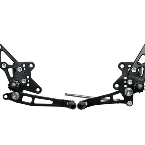 Kawasaki 2008-2013 Ninja 250R EX250 Vortex Racing Rearsets RS424K Version 2