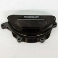 Yamaha 2015-2017 FJ-09 Woodcraft Lhs Engine Stator Cover Protector - Black Plate