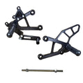 Kawasaki 2013-18 ZX6R ZX636 Woodcraft Racing Rearsets / Footpegs - Standard Kit