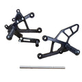 Kawasaki 2009-12 ZX6R Ninja Woodcraft Racing Rearsets / Footpegs - Standard Kit