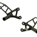 Kawasaki 1988-07 Ninja 250 Woodcraft Rearsets / Footpegs - Standard Kit - Black