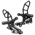 Suzuki 2017-2023 SV650 Woodcraft Racing Rearsets / Footpegs - Complete Kit