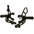 Suzuki 2003-12 SV 650 / 650S Woodcraft Racing Rearsets / Footpegs -REVERSE Shift