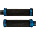 Driven Universal D-AXIS Anodized Alloy Grips Will Fit Standard 7/8" Bars - Blue