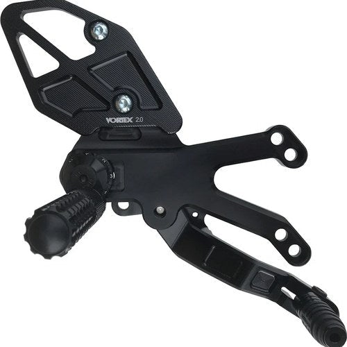 Yamaha YZF-R3 2015-2020 Vortex Rearsets Version 3 RS628K Rear Set