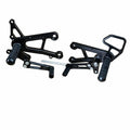 Kawasaki 2006-2010 ZX10R Woodcraft Racing Rearsets / Footpegs - Complete Kit