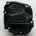 Kawasaki 2011-25 ZX10R Woodcraft Rhs Ignition Trigger Engine Cover - Black Pad
