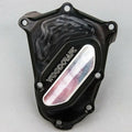 BMW 2015-19 S1000XR Woodcraft Right Side Crankshaft Engine Cover - Silver Plate