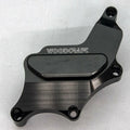 Honda 2007-25 Cbr 600RR Woodcraft Rhs Engine Clutch Cover Protector -BLACK Plate