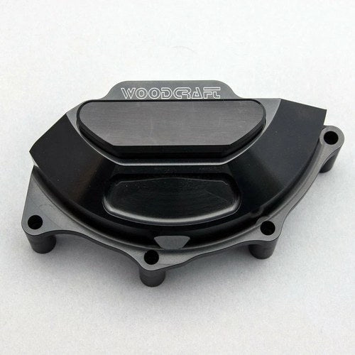 Ducati 2020-22 Streetfighter V4 S Woodcraft Lhs Stator Cover Protector Black Pad