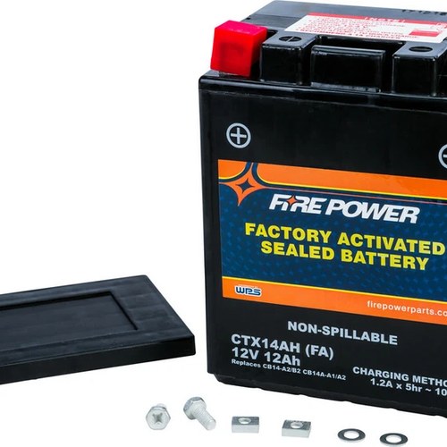 Arctic Cat 1998-00 Panther 340 FirePower Factory Activated Battery CTX14AH-BS