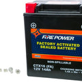Suzuki 2008-2009 Boulevard C109R FirePower Factory Activated Battery CTX16-BS FA
