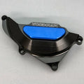 Yamaha R3 2015-2025 Woodcraft Lhs Stator Cover Engine Protector - Blue Plate