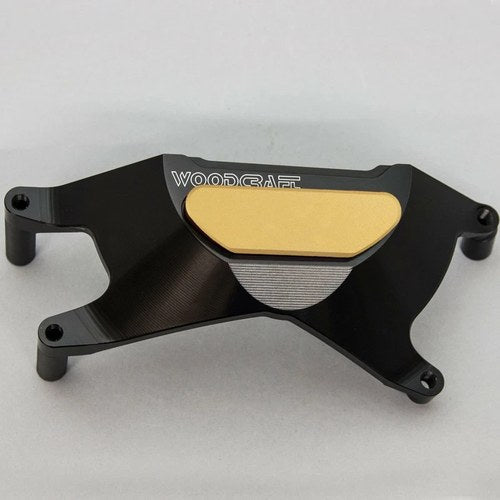 Yamaha 2018-2020 MT-09 Woodcraft Clutch Cover Engine Protector - Gold Plate