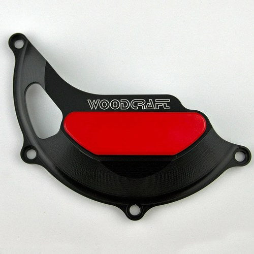 KTM 2020-2024 890 Duke Woodcraft Lhs Engine Stator Cover Protector - Red Plate