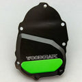 Yamaha R6 2006-2024 Woodcraft Rhs Ignition Trigger Engine Cover - Green Plate