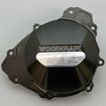 Yamaha 2009-2014 R1 Woodcraft Left Side Engine Stator Cover - Silver Plate