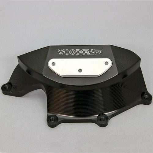 Aprilia 2011-2024 Tuono V4 Woodcraft Clutch Cover Engine Protector - Steel Plate