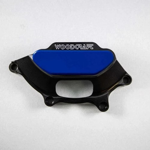 BMW 2020-2025 S1000RR Woodcraft Stator Cover Engine Protector - Blue Plate