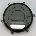 Ducati 2016-2019 959 Panigale Woodcraft Right Side Clutch Cover - Silver Plate