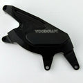 Suzuki 2003-2012 SV650 Woodcraft Rhs Clutch Cover Engine Protector - Black Plate