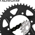 Kawasaki 10-13 Ninja 250 Vortex 520 Chain & F5 Alloy Sprocket Kit 14-48 Blk