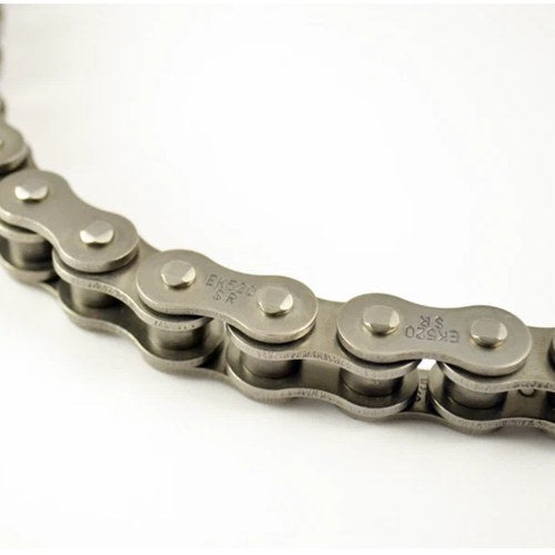EK SRO6-520 Motorcycle Chain 130 Links Tensile Strength 8500 lbs Natural
