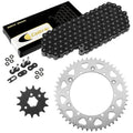 Black O-Ring Drive Chain & Sprockets Kit for Yamaha IT250 YZ250 YZ465 YZ490