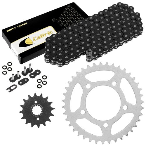 Black O-Ring Drive Chain & Sprockets Kit for Suzuki GS500E GS500F GS500H 94-10