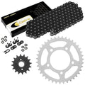 Black O-Ring Drive Chain & Sprockets Kit for Suzuki GS500E GS500F GS500H 94-10