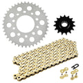 Gold Drive Chain & Sprockets Kit fits Honda CB500 1994 1995 1996 1997 1998-2003