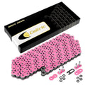Pink O-Ring Drive Chain for Honda CRF150F 2003-2009 2012