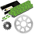 Drive Chain & Sprocket Kit for Kawasaki KZ400 Ltd 400 1974 1975 1976 1977 - 1979