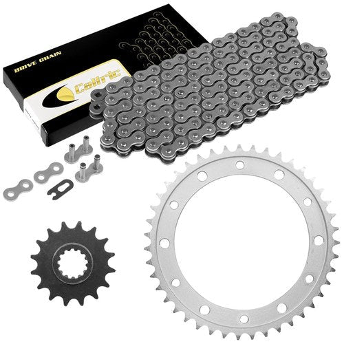Drive Chain & Sprockets Kit for Honda VFR750F Interceptor 750 Rc36 1990-1997