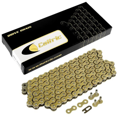 Drive Chain for Kawasaki KZ400 1974 1975 1976 1977-1979 / KZ440 1980 1981 Gold