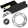 Black Drive Chain And Sprocket Kit for Kawasaki Vulcan 800 VN800 Drifter 00-06