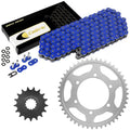 Celox Blue O-Ring Drive Chain and Sprockets Kit for Yamaha R1 YZF-R1 2009-2014