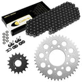 Black O-Ring Drive Chain & Sprockets Kit for Honda CBR1000F Hurricane 1989-1995