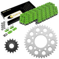Green O-Ring Drive Chain, Sprockets for Honda VF750C Magna 750 Rc43 1994-2004