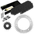 Black O/Ring Drive Chain & Sprockets for Honda CBR1000RR Fireblade Sc57 2004 05