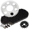 Black O-Ring Drive Chain & Sprockets Kit for Kawasaki ZX900 Ninja ZX9R 1998-01