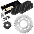 Black O-Ring Drive Chain & Sprockets Kit for Honda CM400A CM400C CM400E CM400T