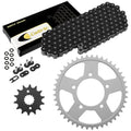 Black O-Ring Drive Chain & Sprockets Kit for Suzuki GSX600F Katana 600 1992-97